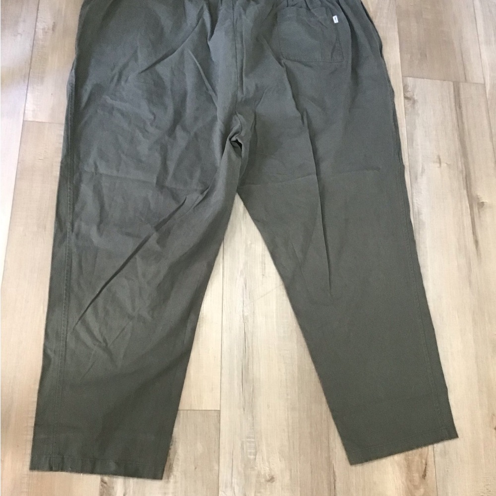 HWY 1 MADE IN LAOS COTTON PANTS 6XB GREEN MENS PANTS XL